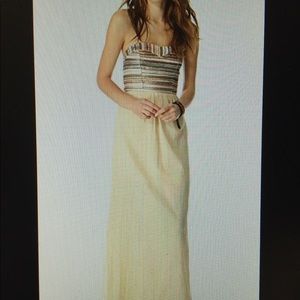 Love Sam strapless maxi dress